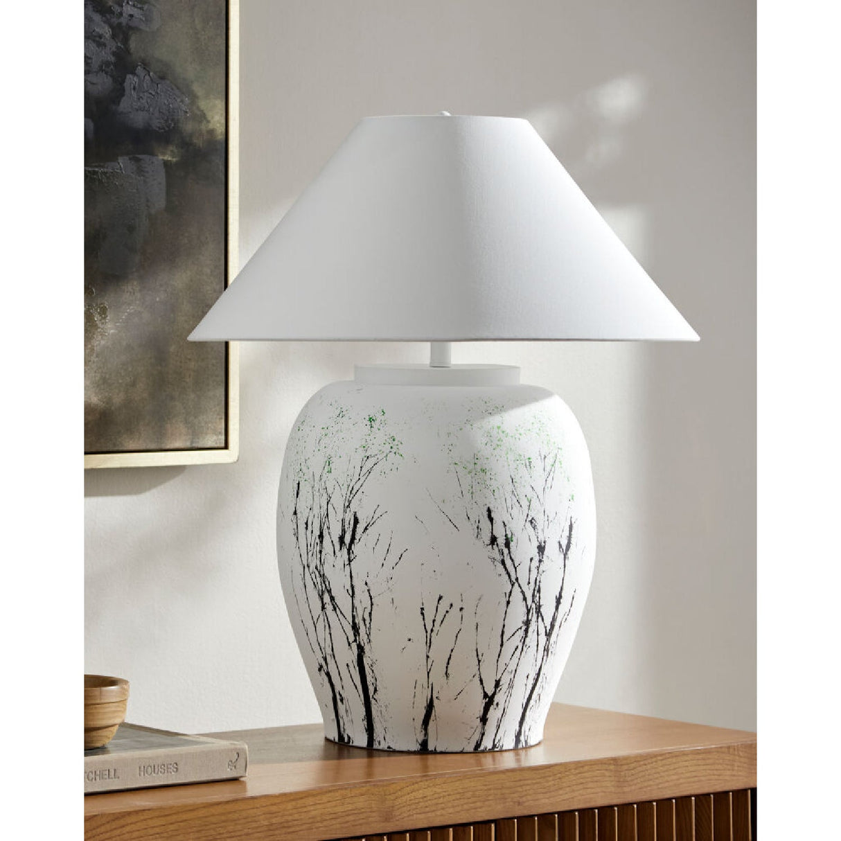 Modern European furniture - Cement Base Accent Floor Lamp - www.oroa.com