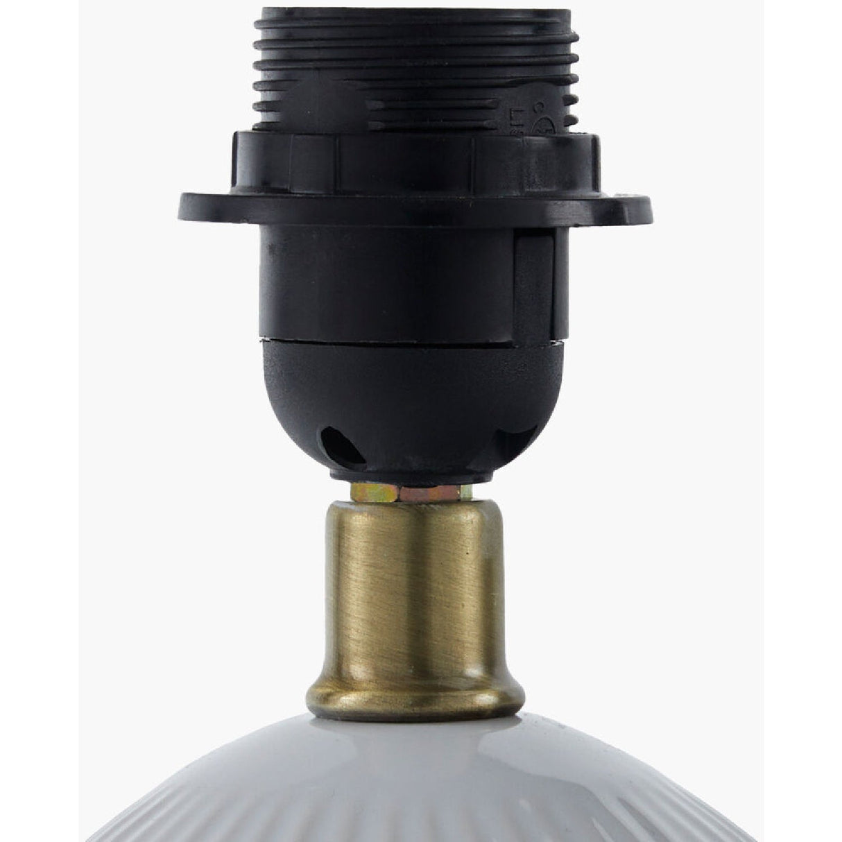 Modern European furniture - Pleated Linen Ceramic Table Lamp - www.oroa.com