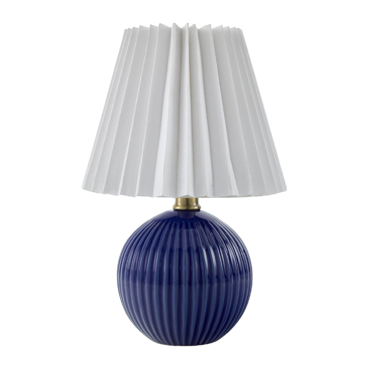 Modern European furniture - Pleated Linen Ceramic Table Lamp - www.oroa.com
