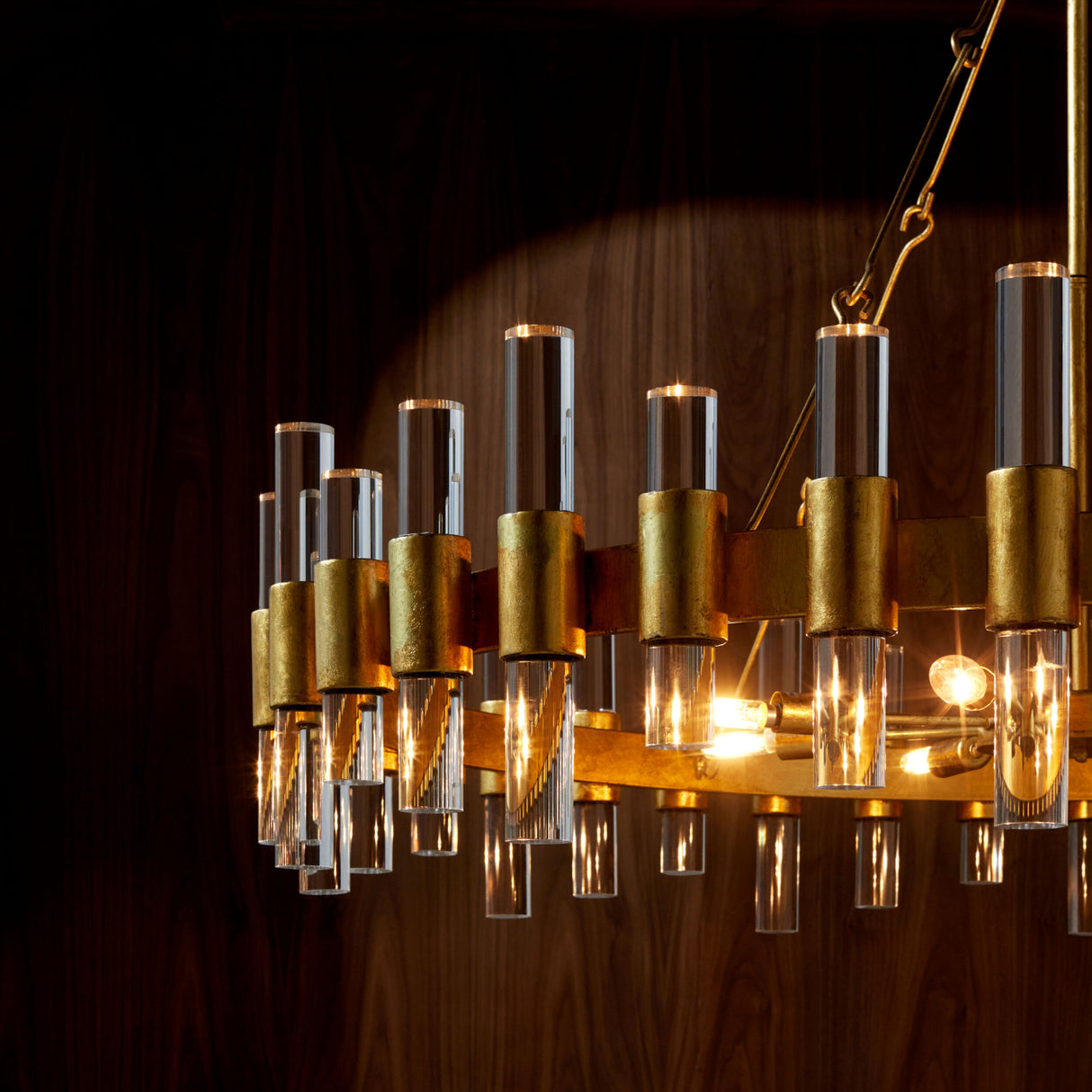 Modern European furniture - 8-Light Gold Chandelier - www.oroa.com