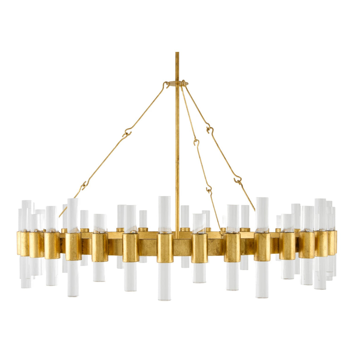 Modern European furniture - 8-Light Gold Chandelier - www.oroa.com