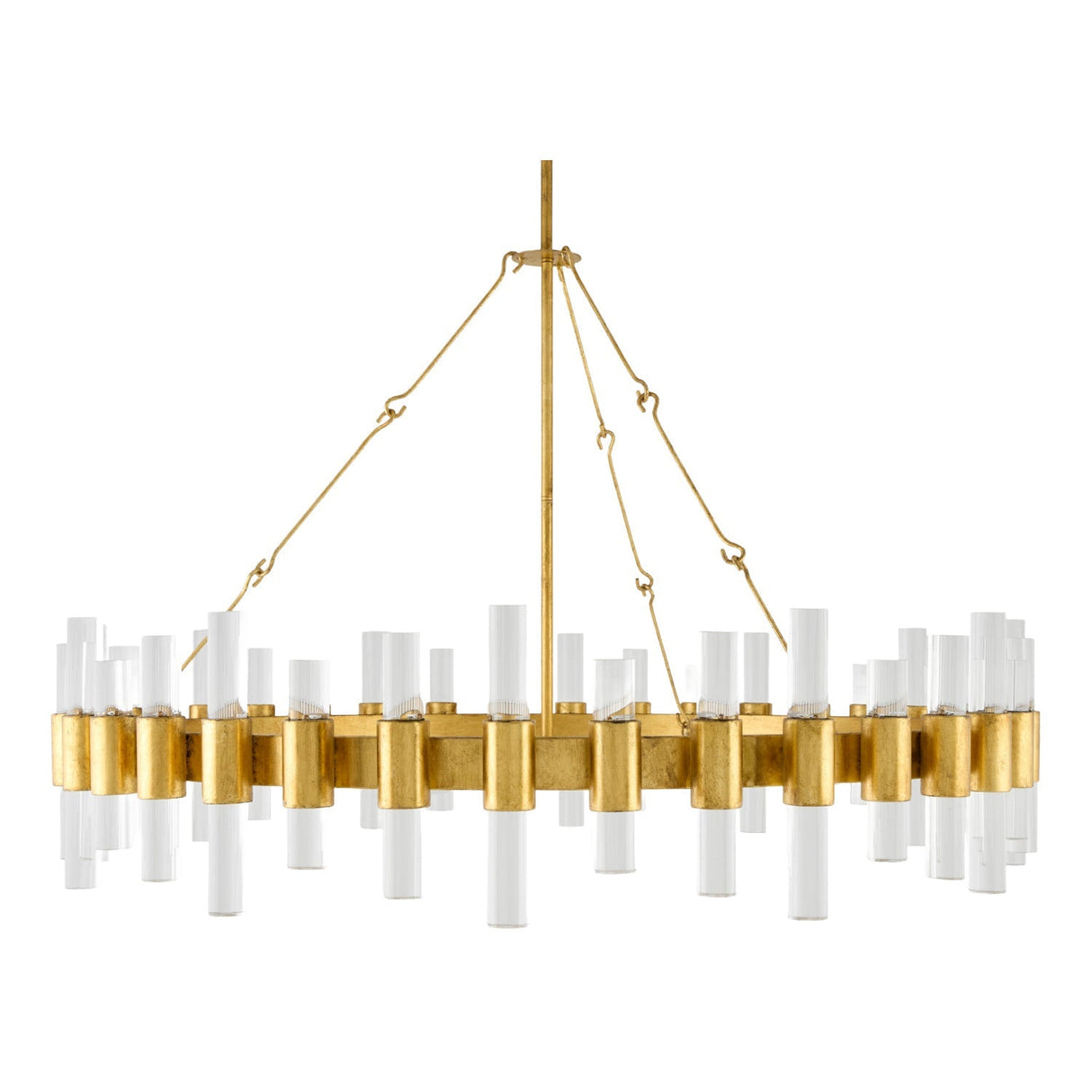 Modern European furniture - 8-Light Gold Chandelier - www.oroa.com