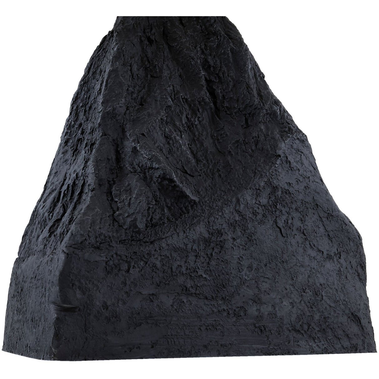 Modern European furniture - Black Organic Textured Table Lamp - www.oroa.com