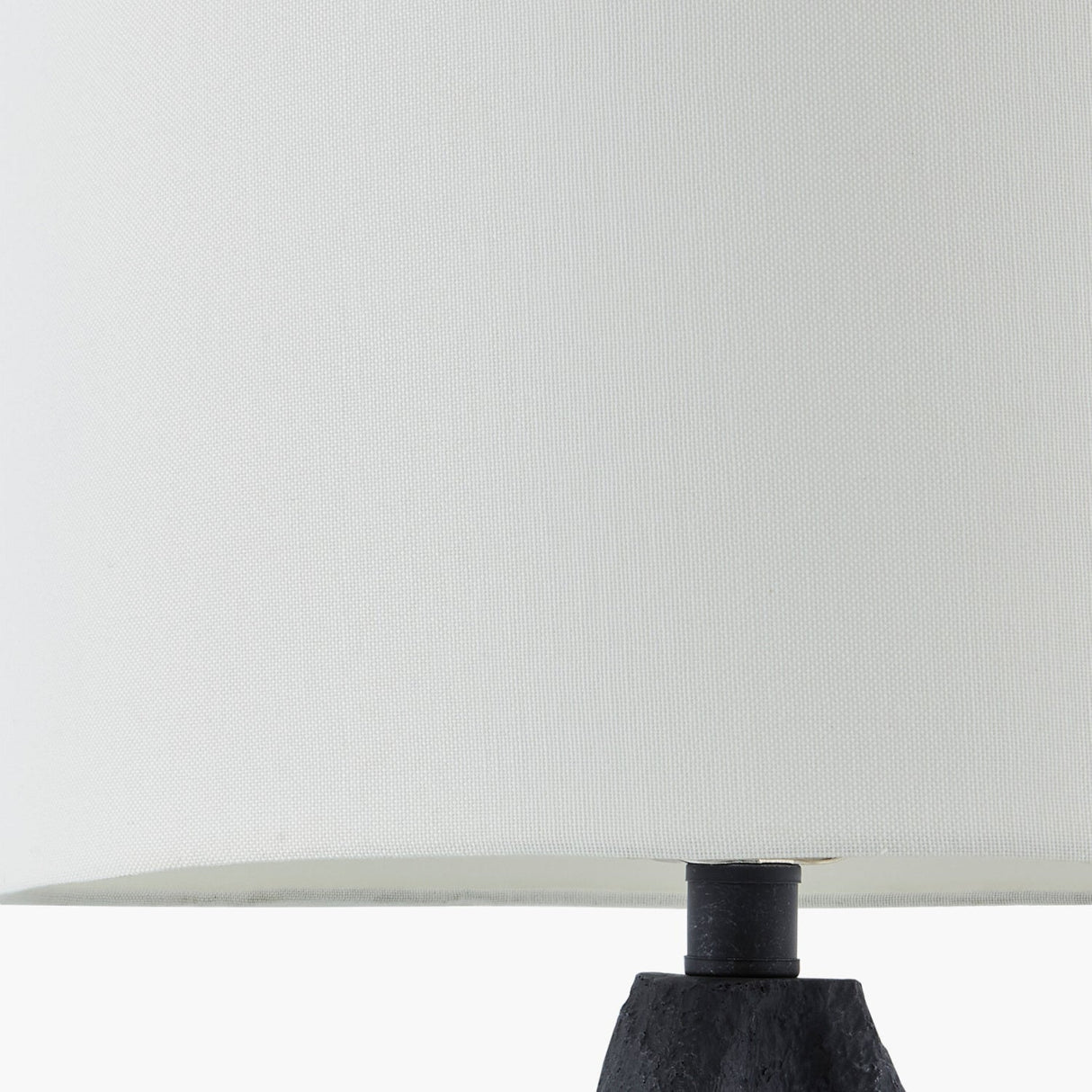 Modern European furniture - Black Textured Accent Table Lamp - www.oroa.com
