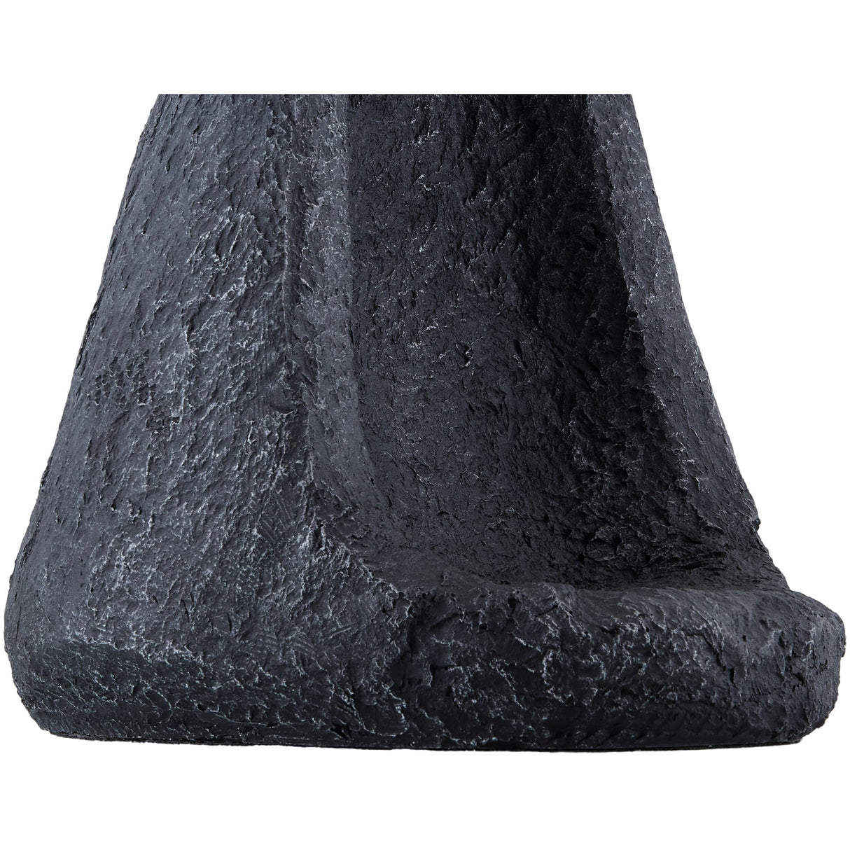 Modern European furniture - Black Textured Accent Table Lamp - www.oroa.com