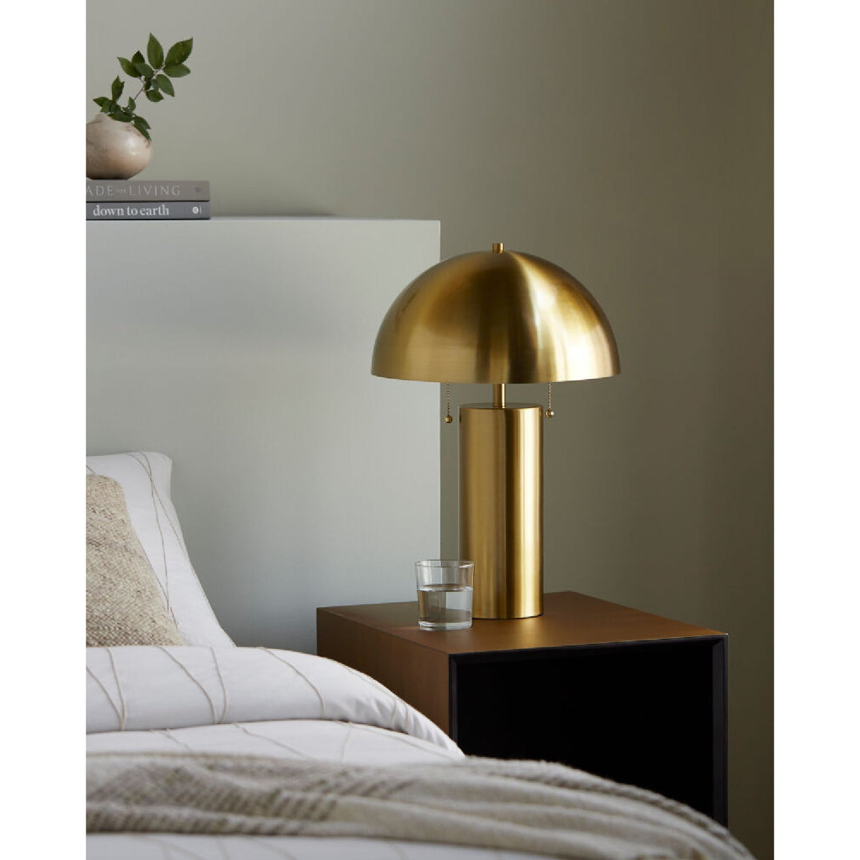 Modern European furniture - Gold Dome Accent Table Lamp - www.oroa.com