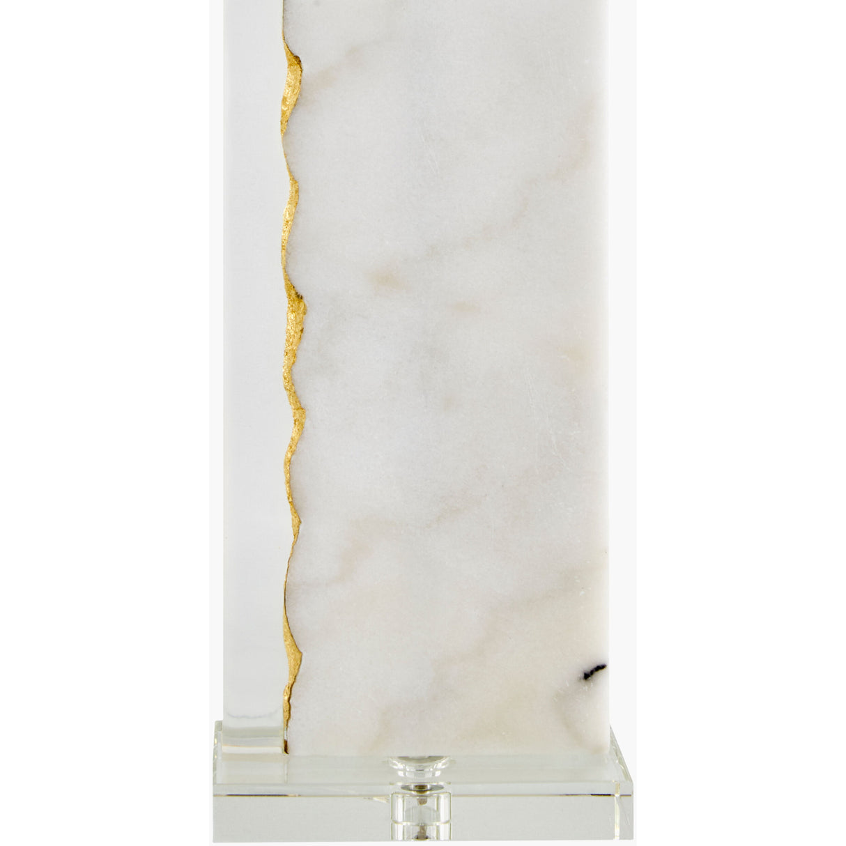 Gold Leaf Marble Table Lamp | Oroa.com
