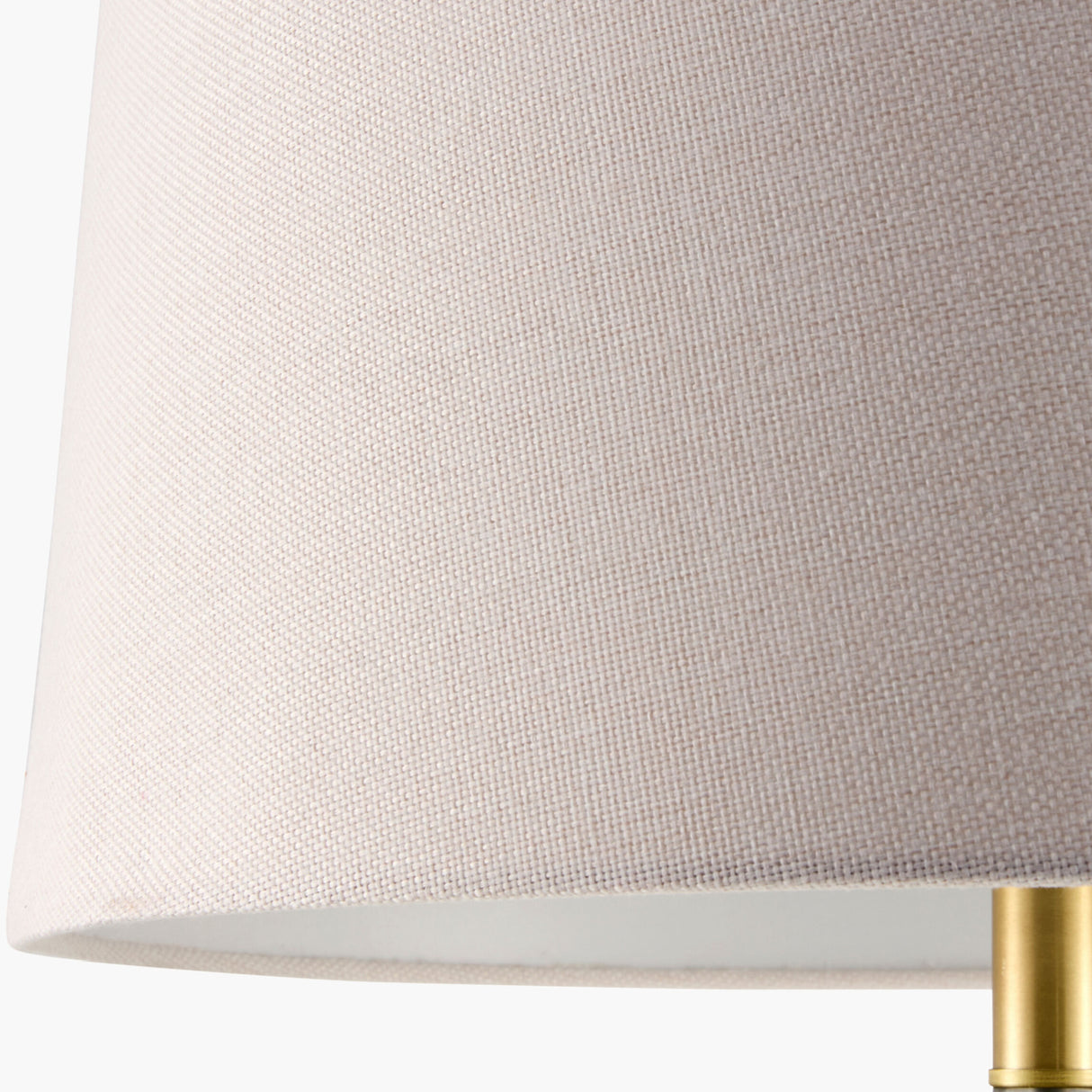 Modern European furniture - Beige Linen Table Lamp - www.oroa.com