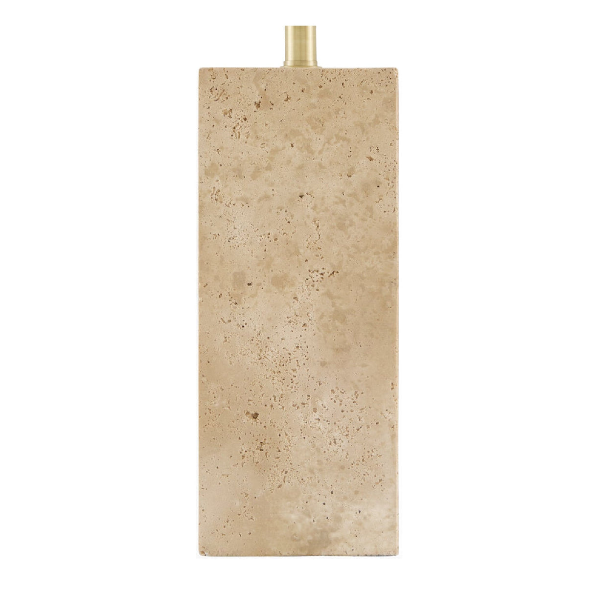 Modern European furniture - Square Travertine Table Lamp - www.oroa.com