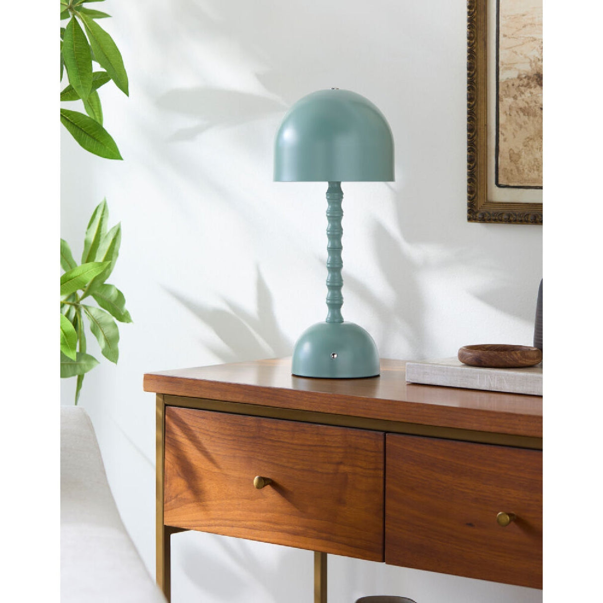 Modern European furniture - Painted Iron Dome Table Lamp - www.oroa.com