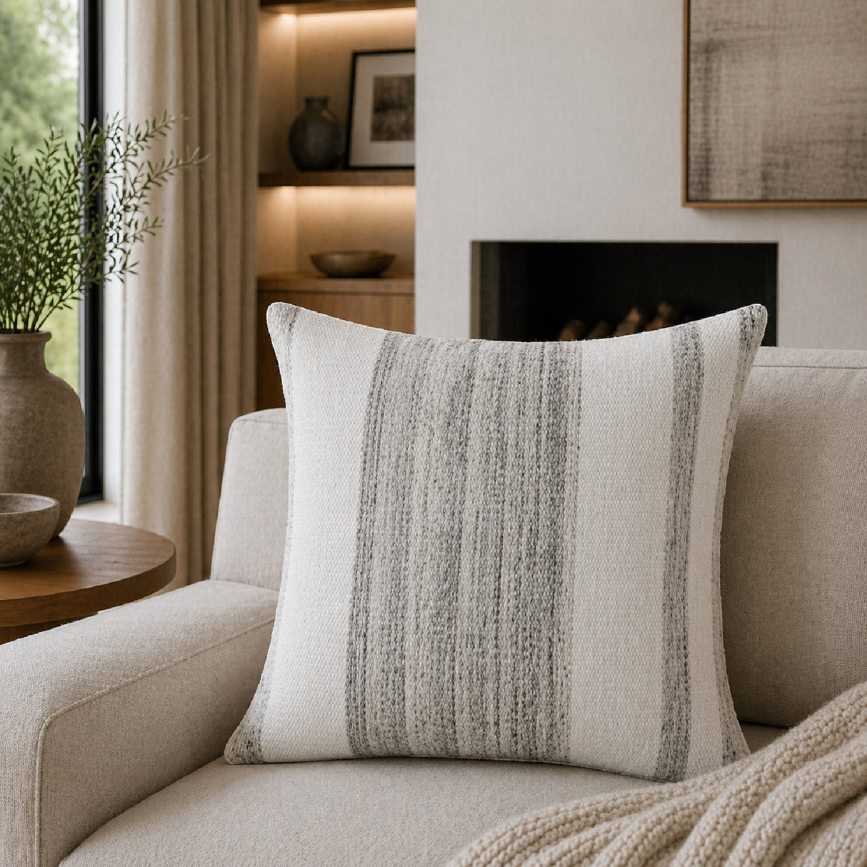 Modern European furniture - Woven Cotton Poly Insert Pillow - www.oroa.com