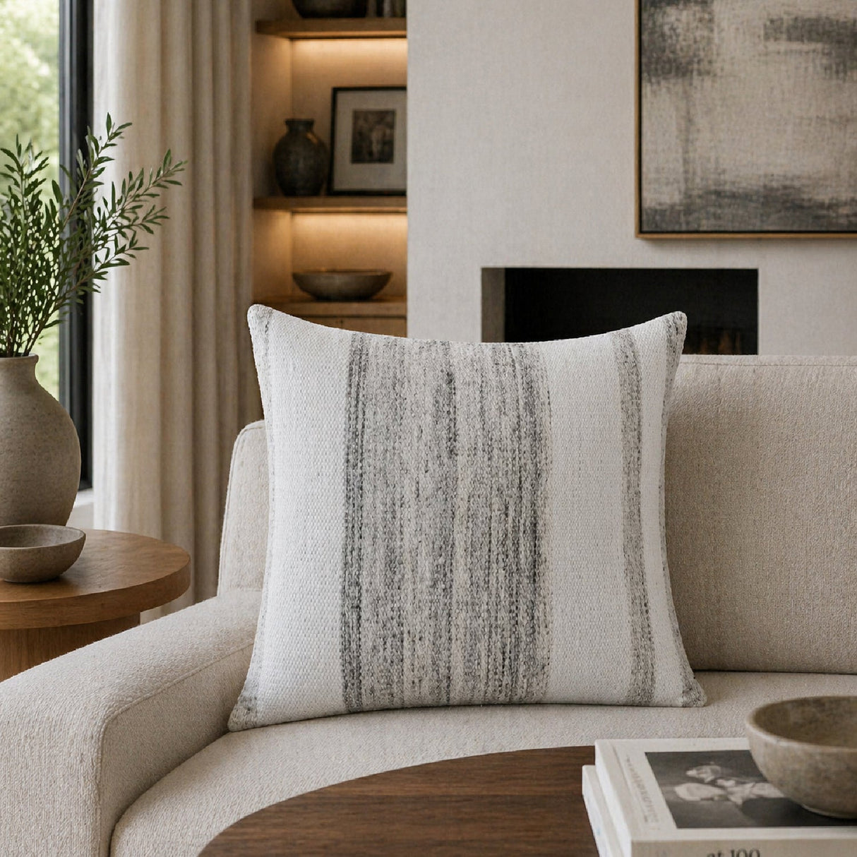 Modern European furniture - Woven Cotton Poly Insert Pillow - www.oroa.com