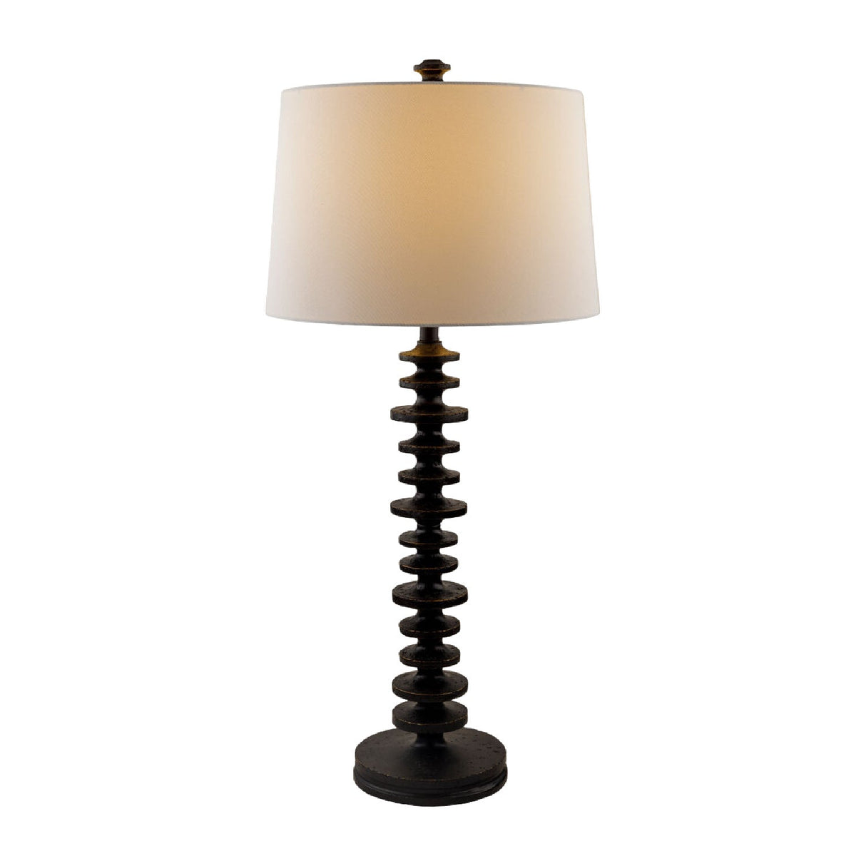 Modern European furniture - Round Layers Accent Table Lamp - www.oroa.com