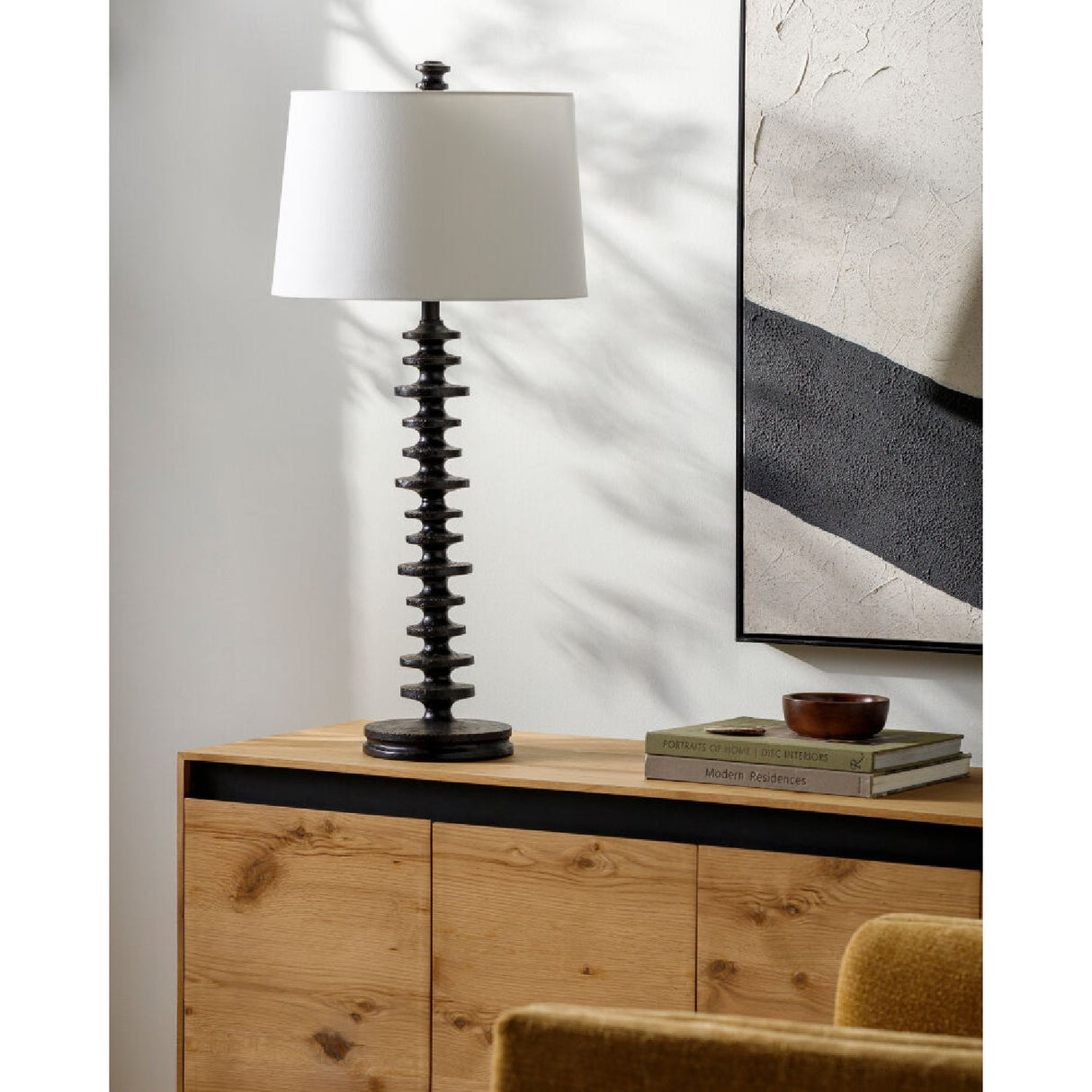 Modern European furniture - Round Layers Accent Table Lamp - www.oroa.com