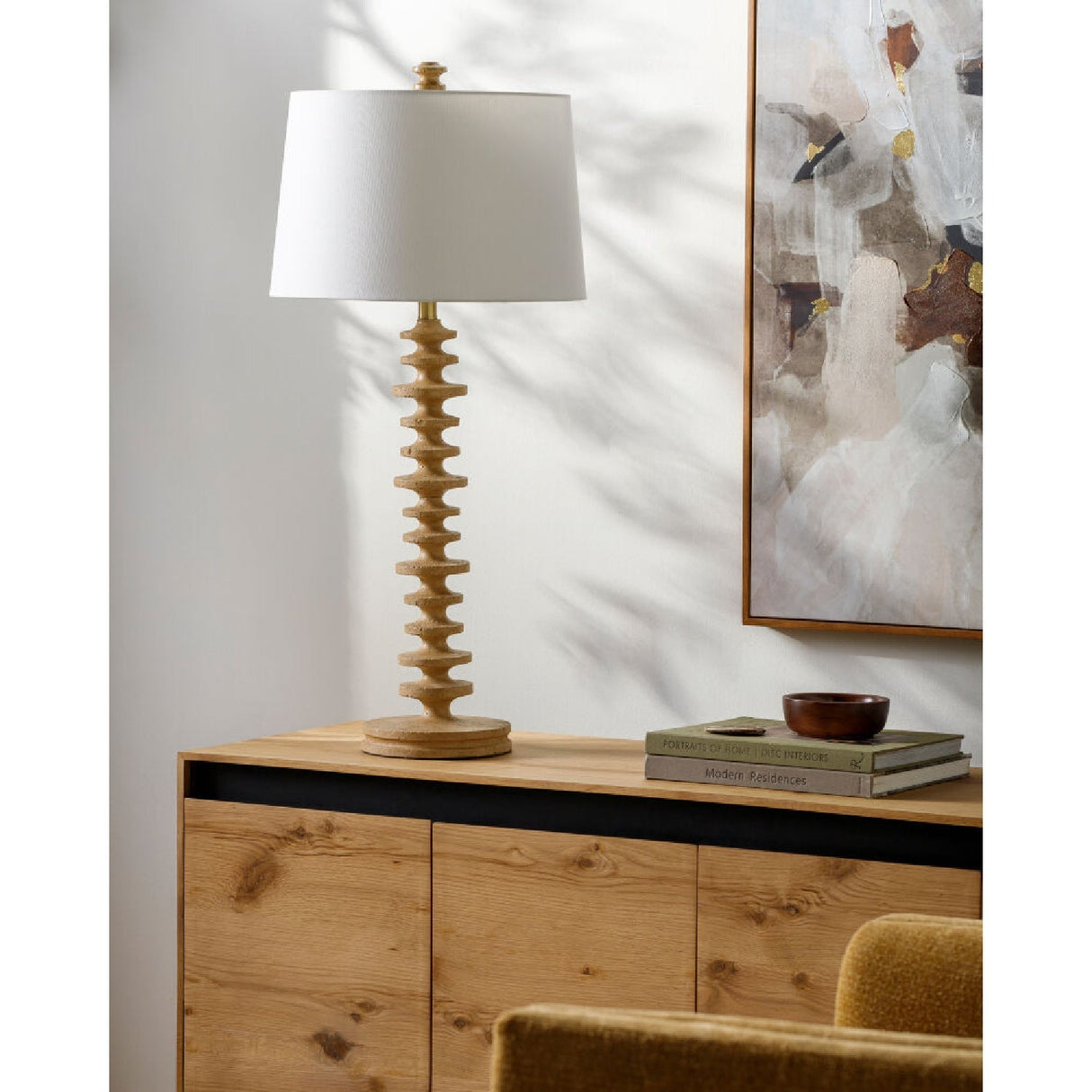 Modern European furniture - Round Layers Accent Table Lamp - www.oroa.com