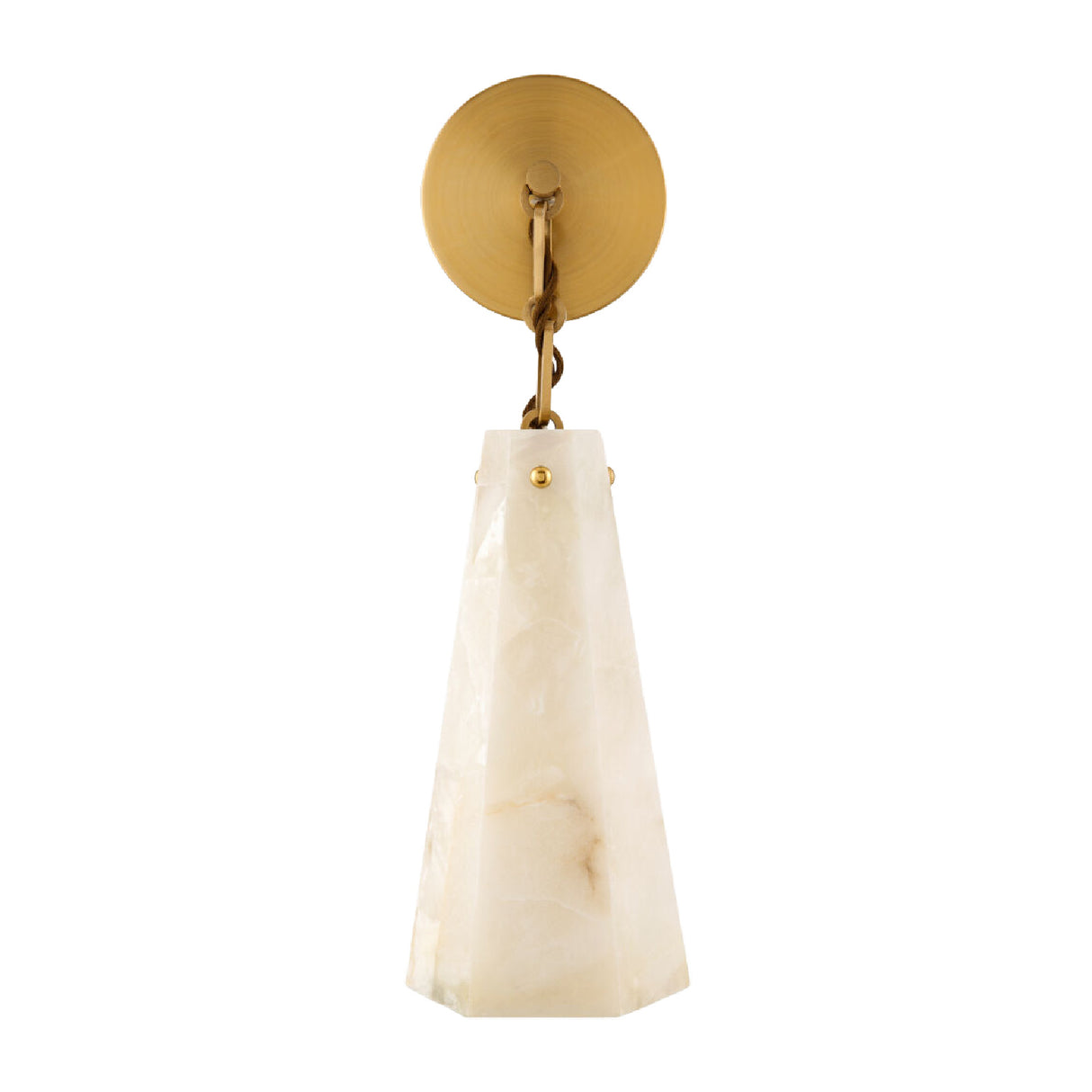 Modern European furniture - White Stone Wall Lamp - www.oroa.com