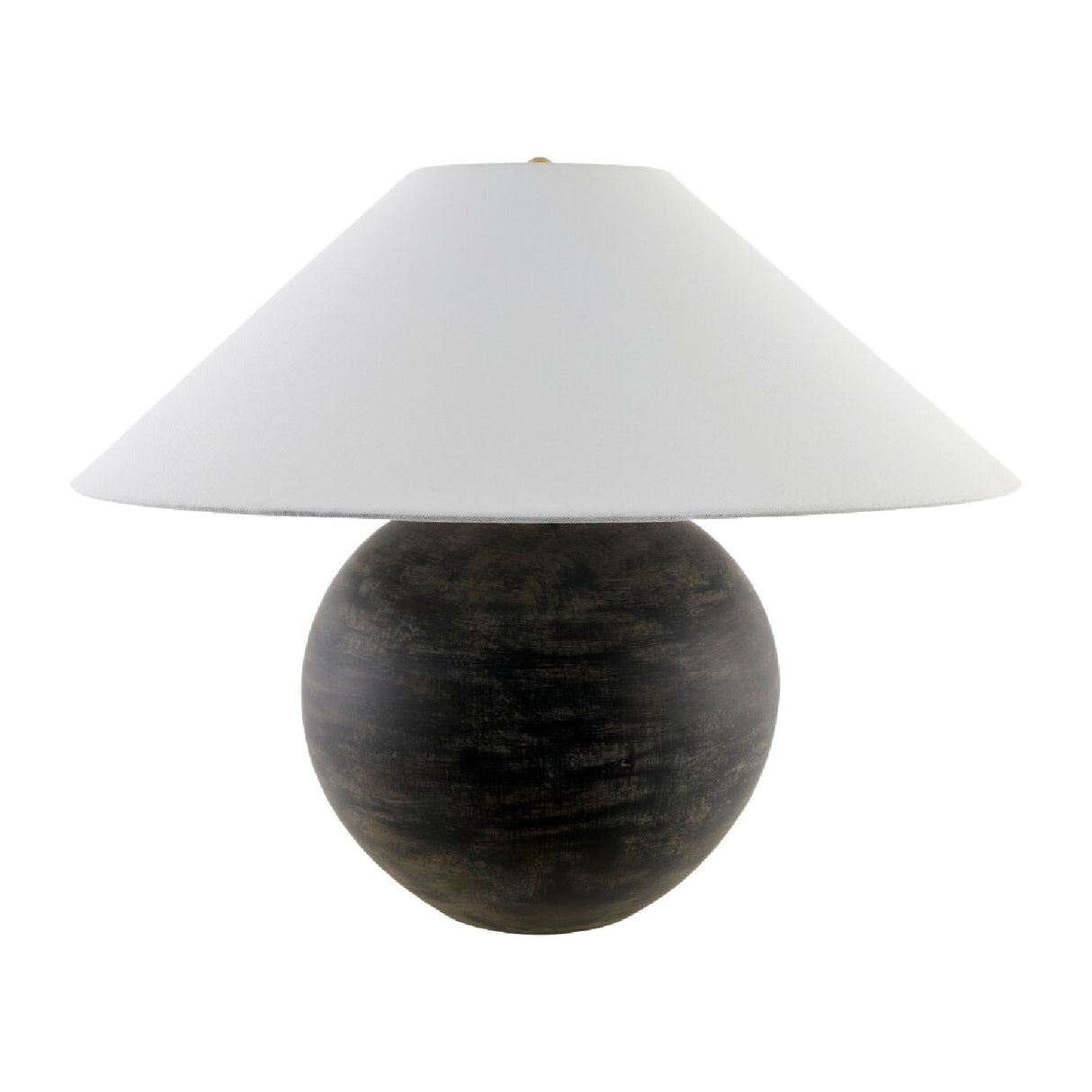Modern European furniture - Rustic Black Ceramic Table Lamp - www.oroa.com