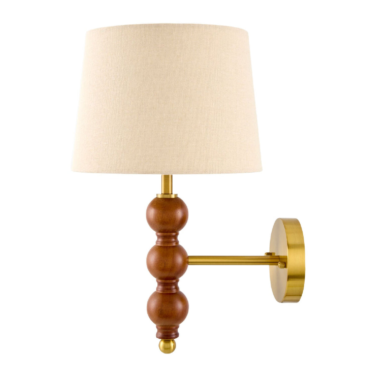 Modern European furniture - Linen Shade Wall Lamp - www.oroa.com