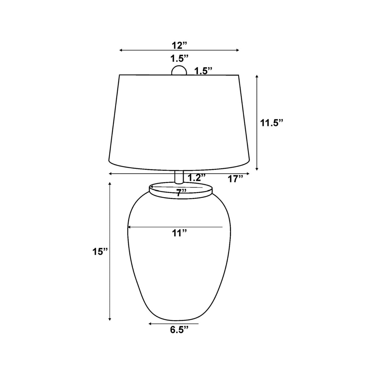 Modern European furniture - Distressed White Paper Table Lamp - www.oroa.com