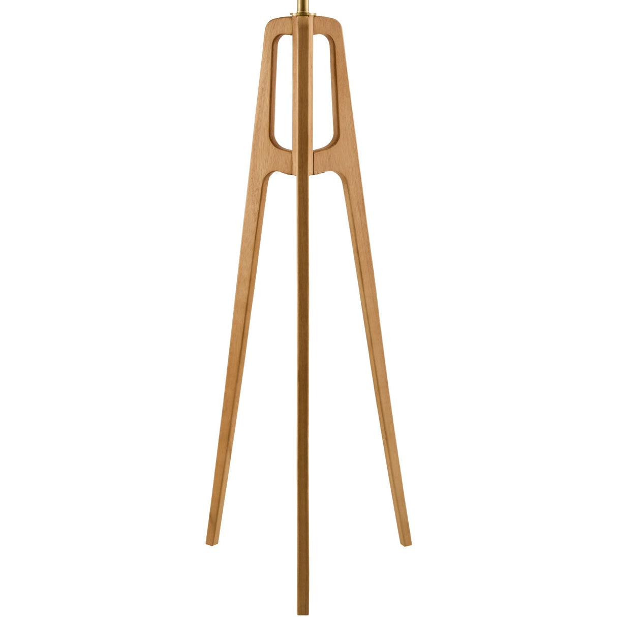 Modern European furniture - Brown Rubberwood Floor Lamp - www.oroa.com