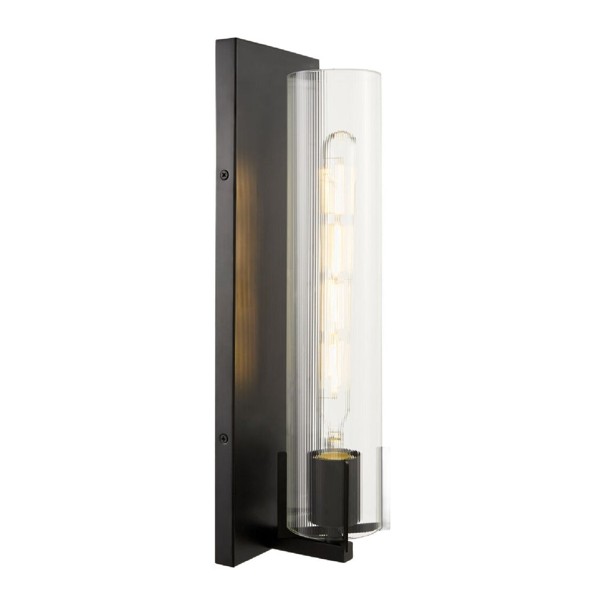 Modern European furniture - Clear Glass Tube Wall Lamp - www.oroa.com