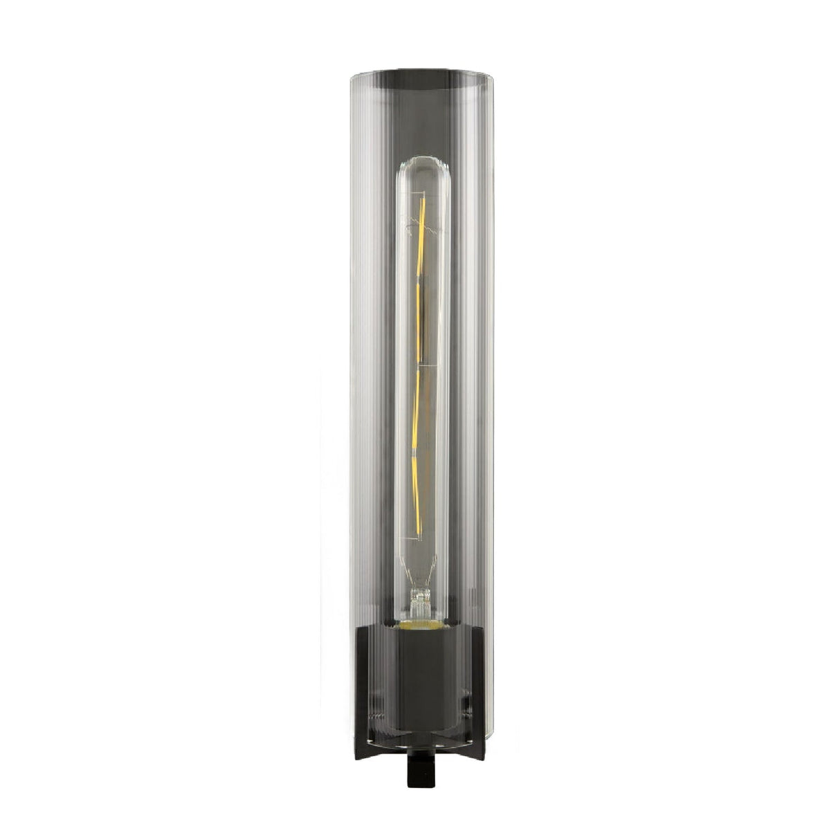Modern European furniture - Clear Glass Tube Wall Lamp - www.oroa.com