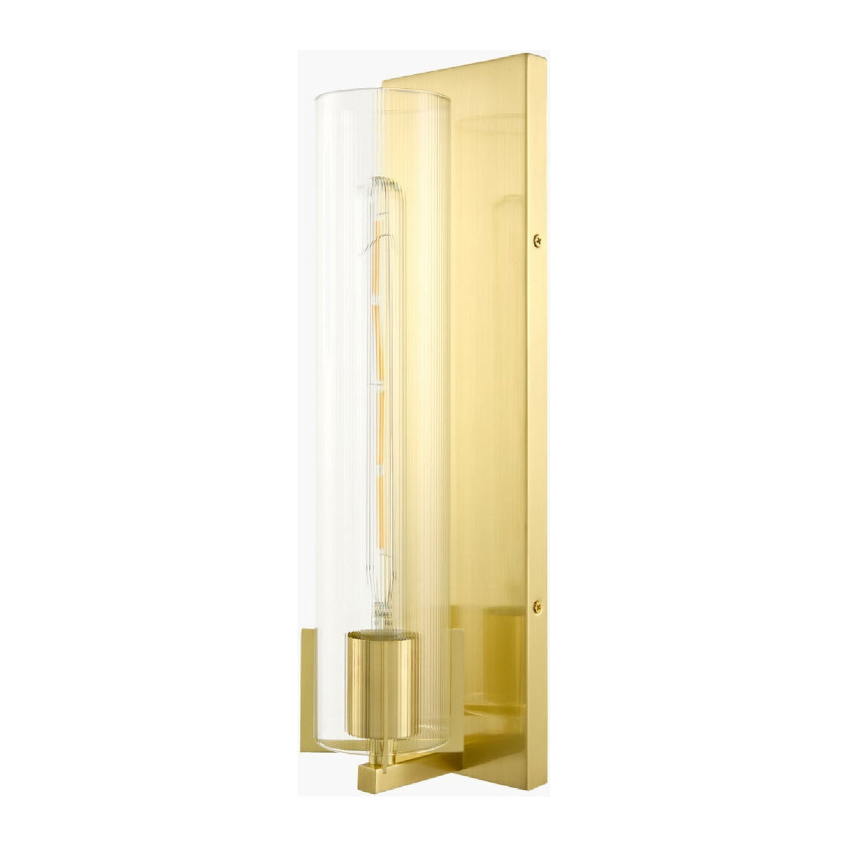 Modern European furniture - Clear Glass Tube Wall Lamp - www.oroa.com