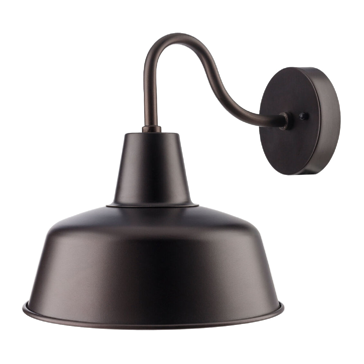 Modern European furniture - Outdoor Black Iron Wall Lamp - www.oroa.com