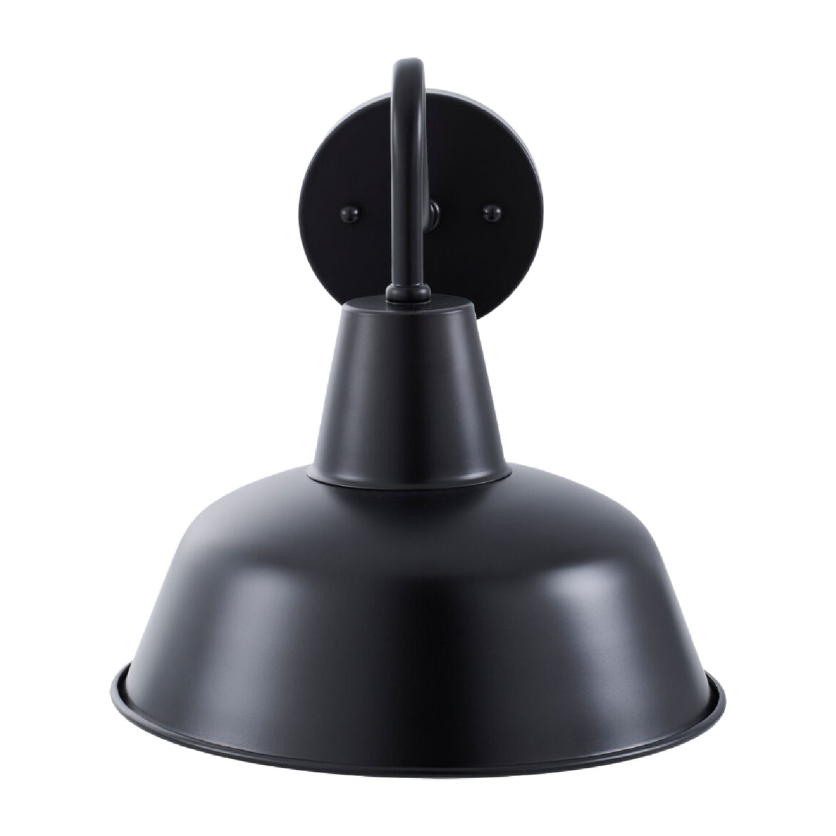 Modern European furniture - Outdoor Black Iron Wall Lamp - www.oroa.com