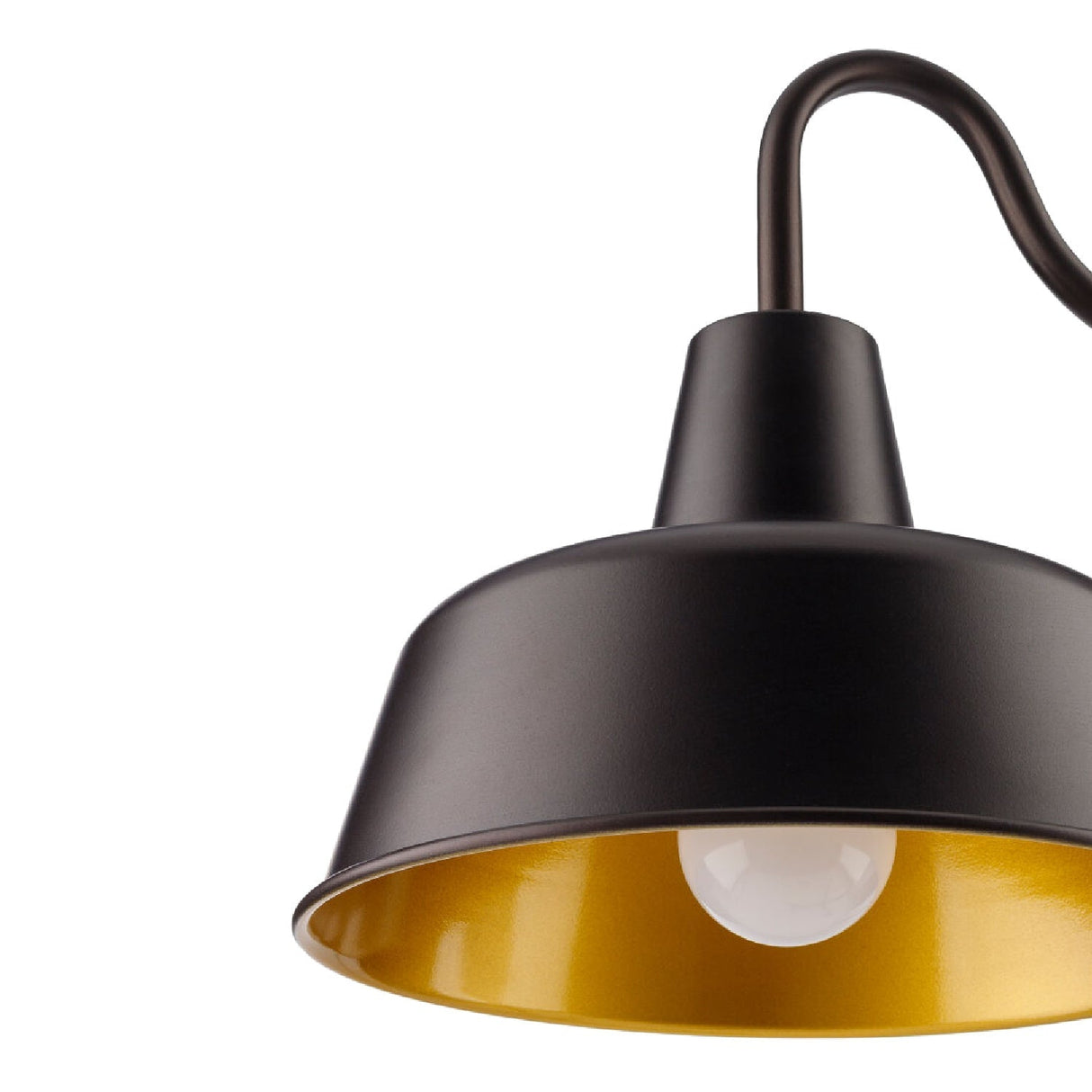 Modern European furniture - Outdoor Black Iron Wall Lamp - www.oroa.com