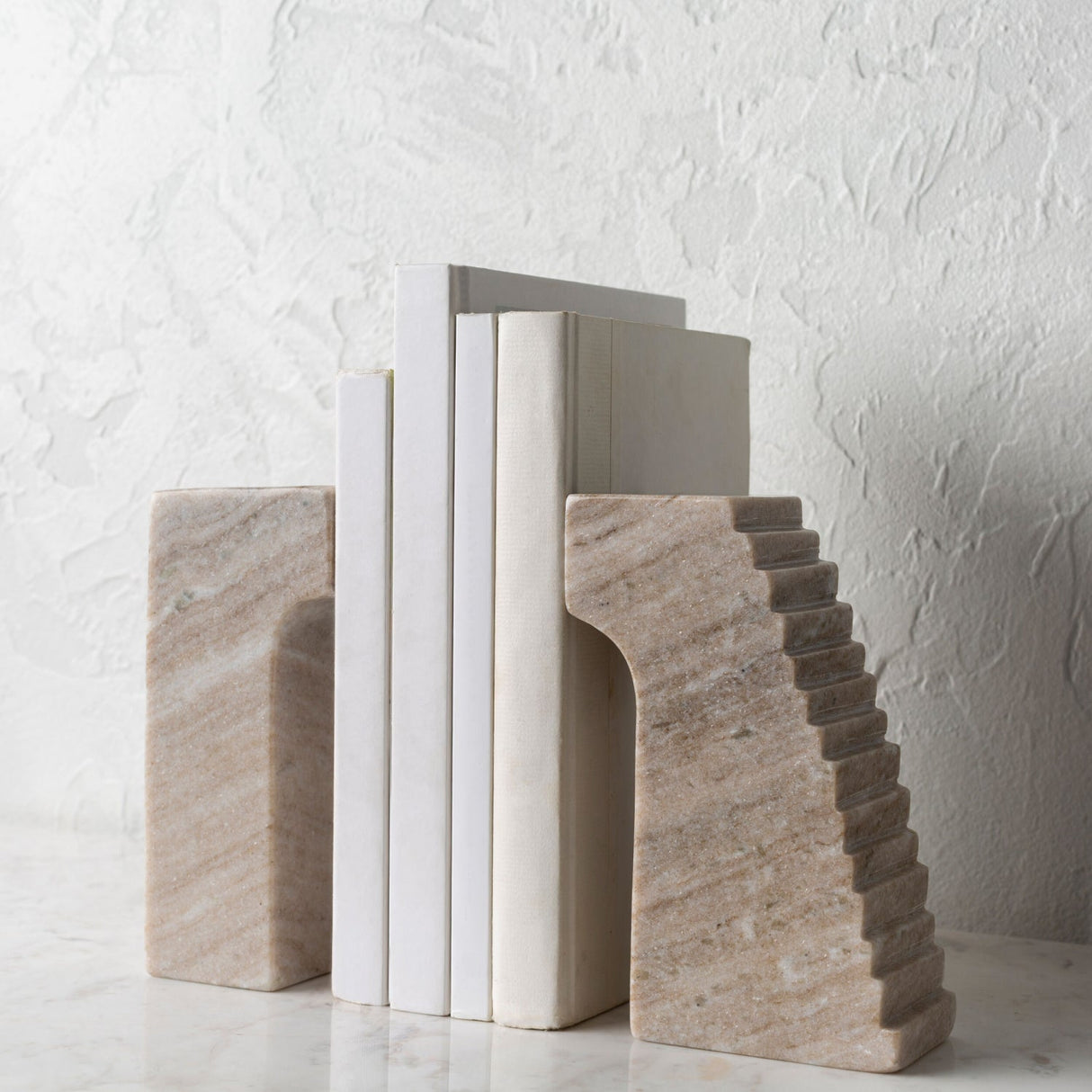 Modern European furniture - Natural Stone Bookend - www.oroa.com