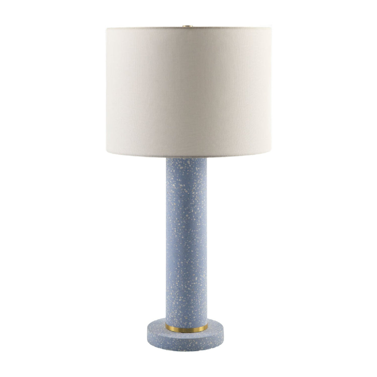 Modern European furniture - Sky Blue Cement Table Lamp - www.oroa.com