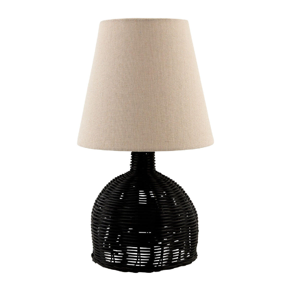 Modern European furniture - Brown Rattan Base Table Lamp - www.oroa.com