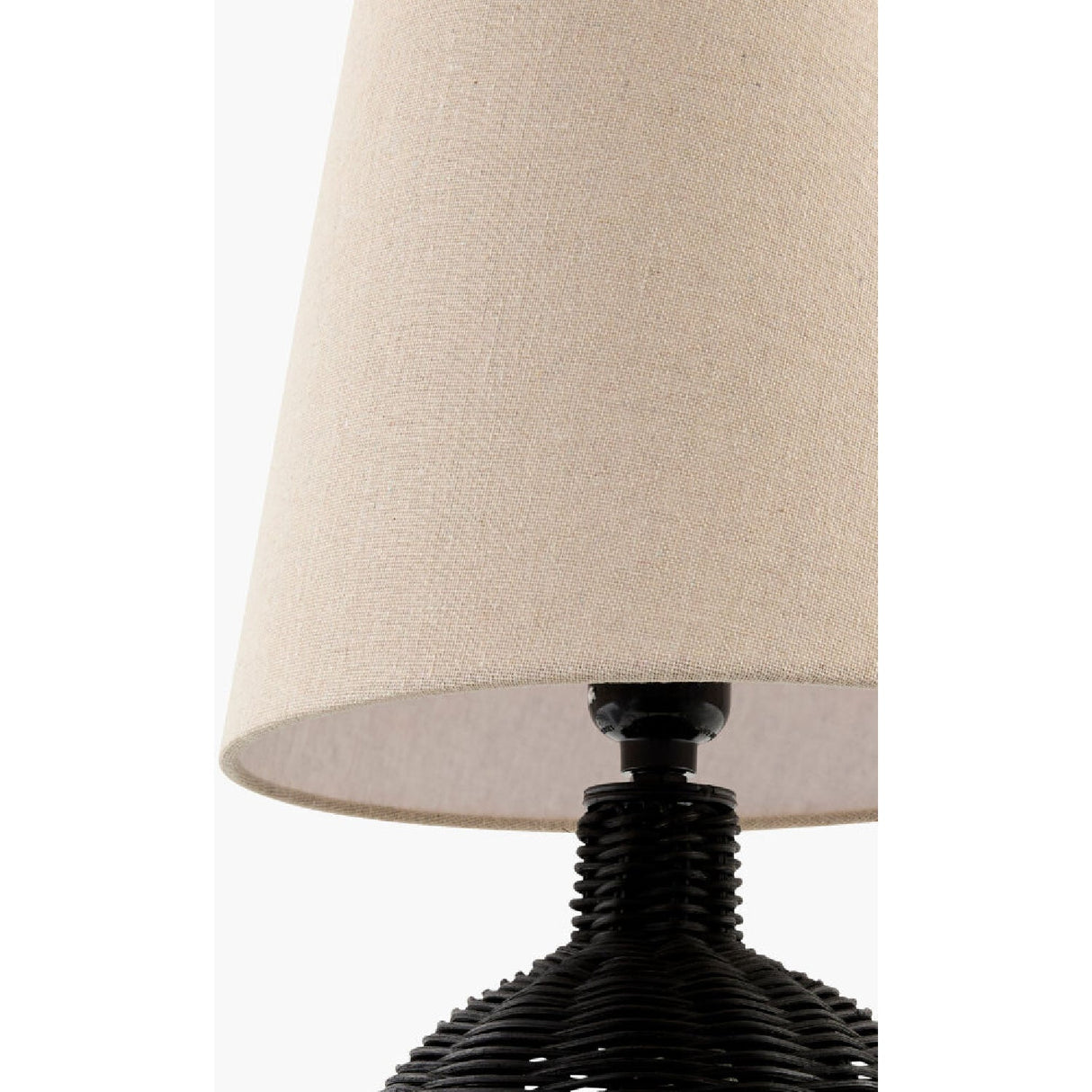 Modern European furniture - Brown Rattan Base Table Lamp - www.oroa.com