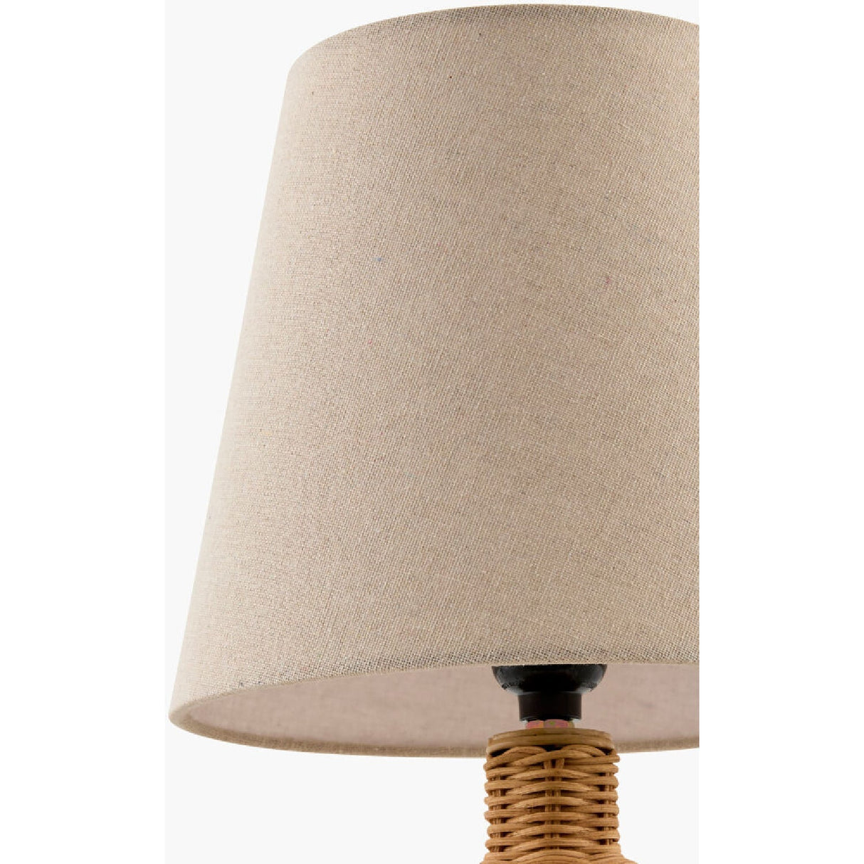 Modern European furniture - Brown Rattan Base Table Lamp - www.oroa.com