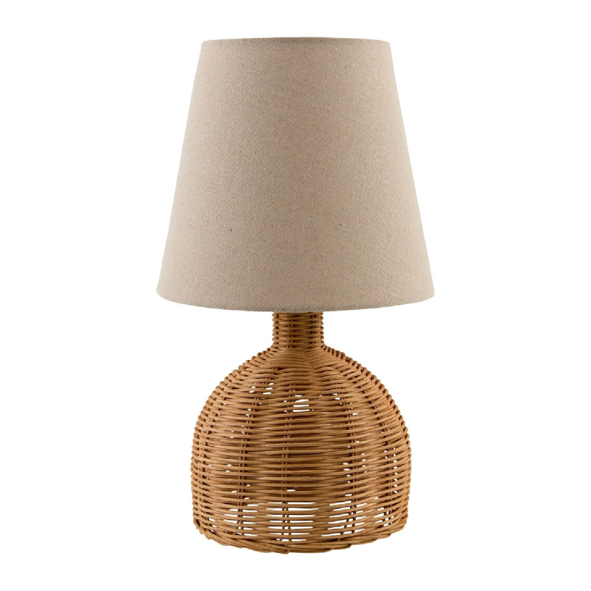 Modern European furniture - Brown Rattan Base Table Lamp - www.oroa.com