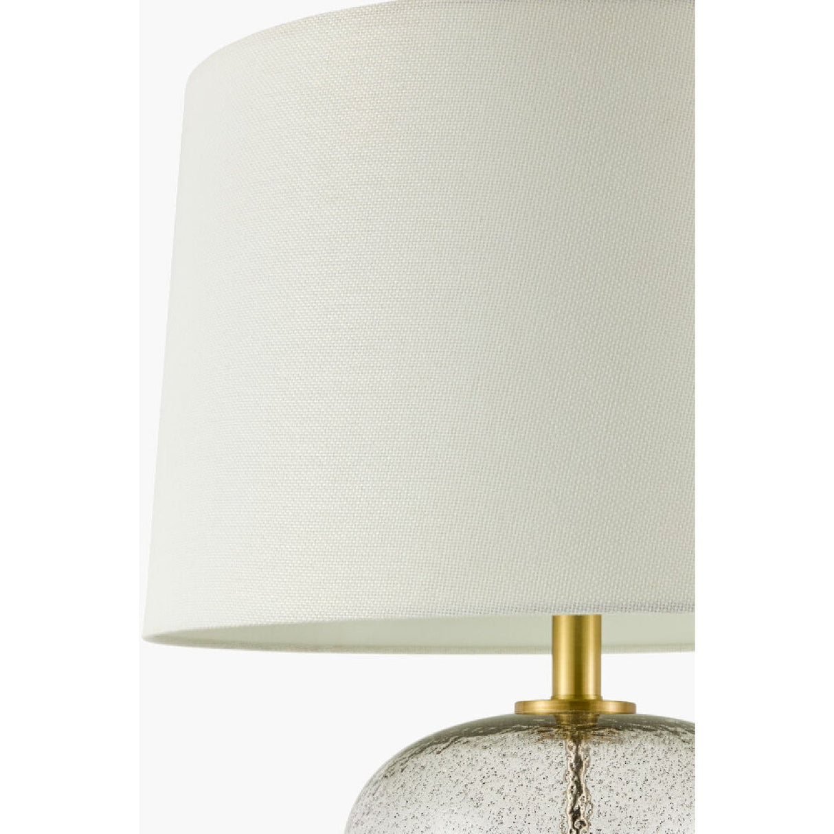 Modern European furniture - Textured Clear Glass Table Lamp - www.oroa.com