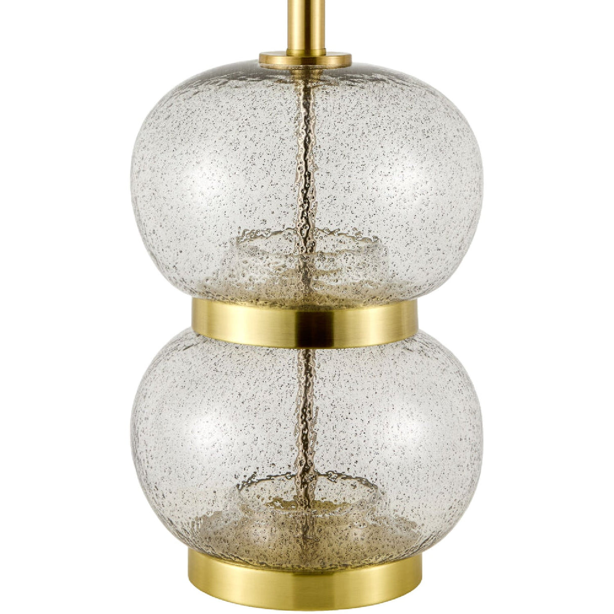 Modern European furniture - Textured Clear Glass Table Lamp - www.oroa.com