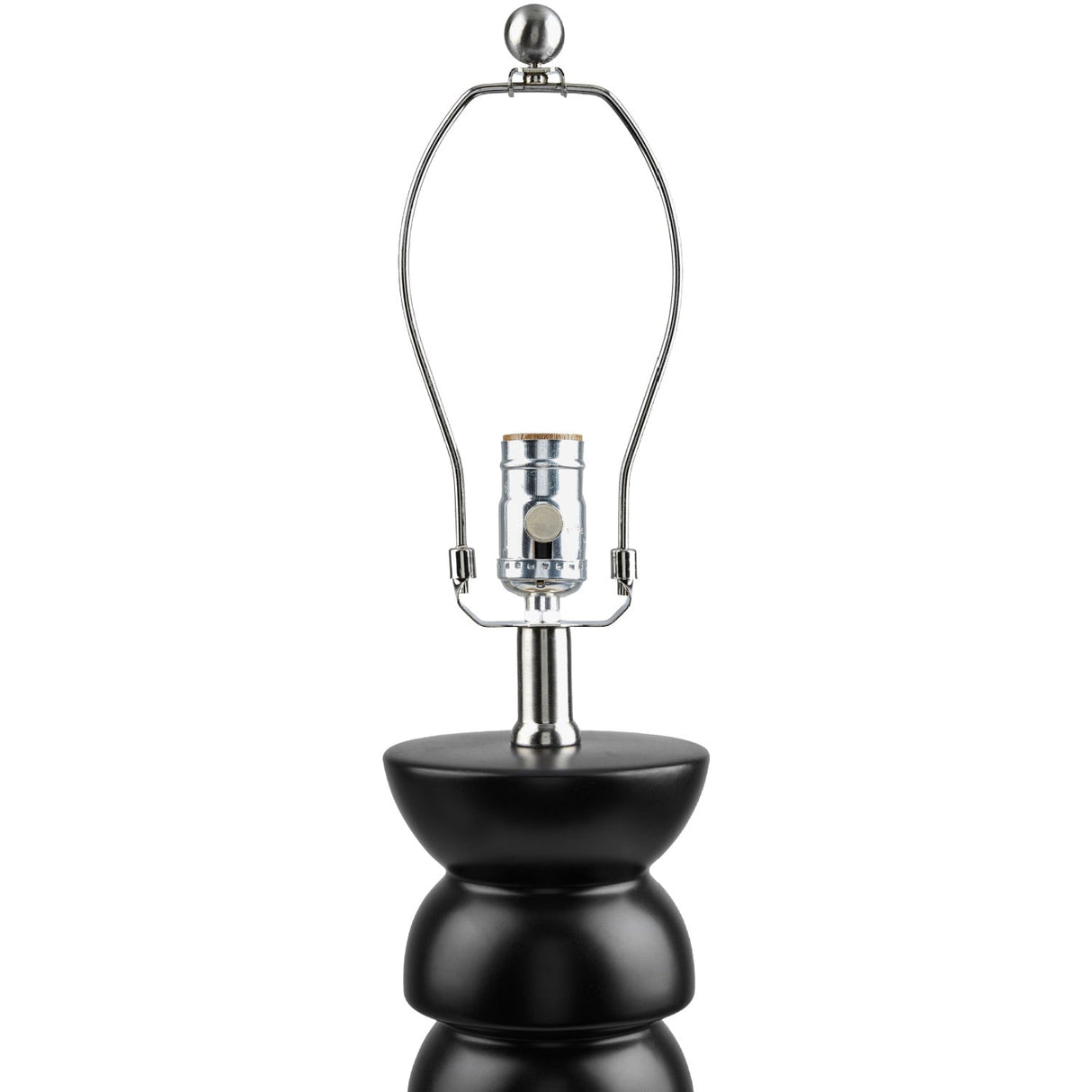 Modern European furniture - Black Ceramic Table Lamp - www.oroa.com