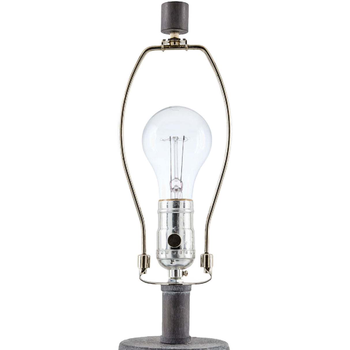 Modern European furniture - Linen Painted Cement Table Lamp - www.oroa.com