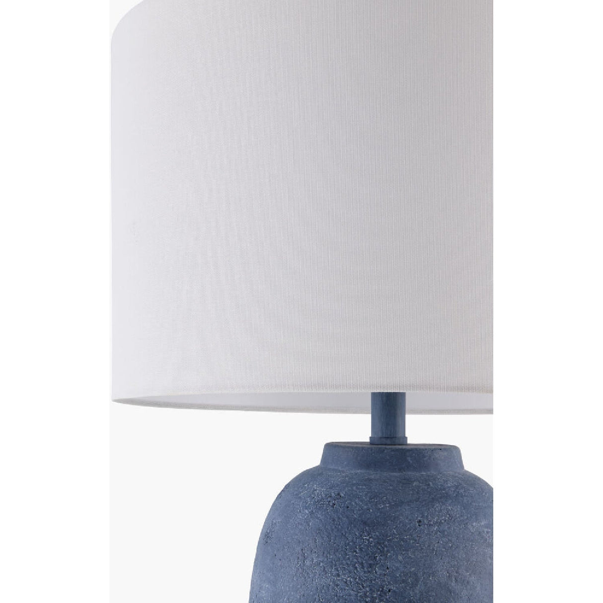 Modern European furniture - Linen Painted Cement Table Lamp - www.oroa.com