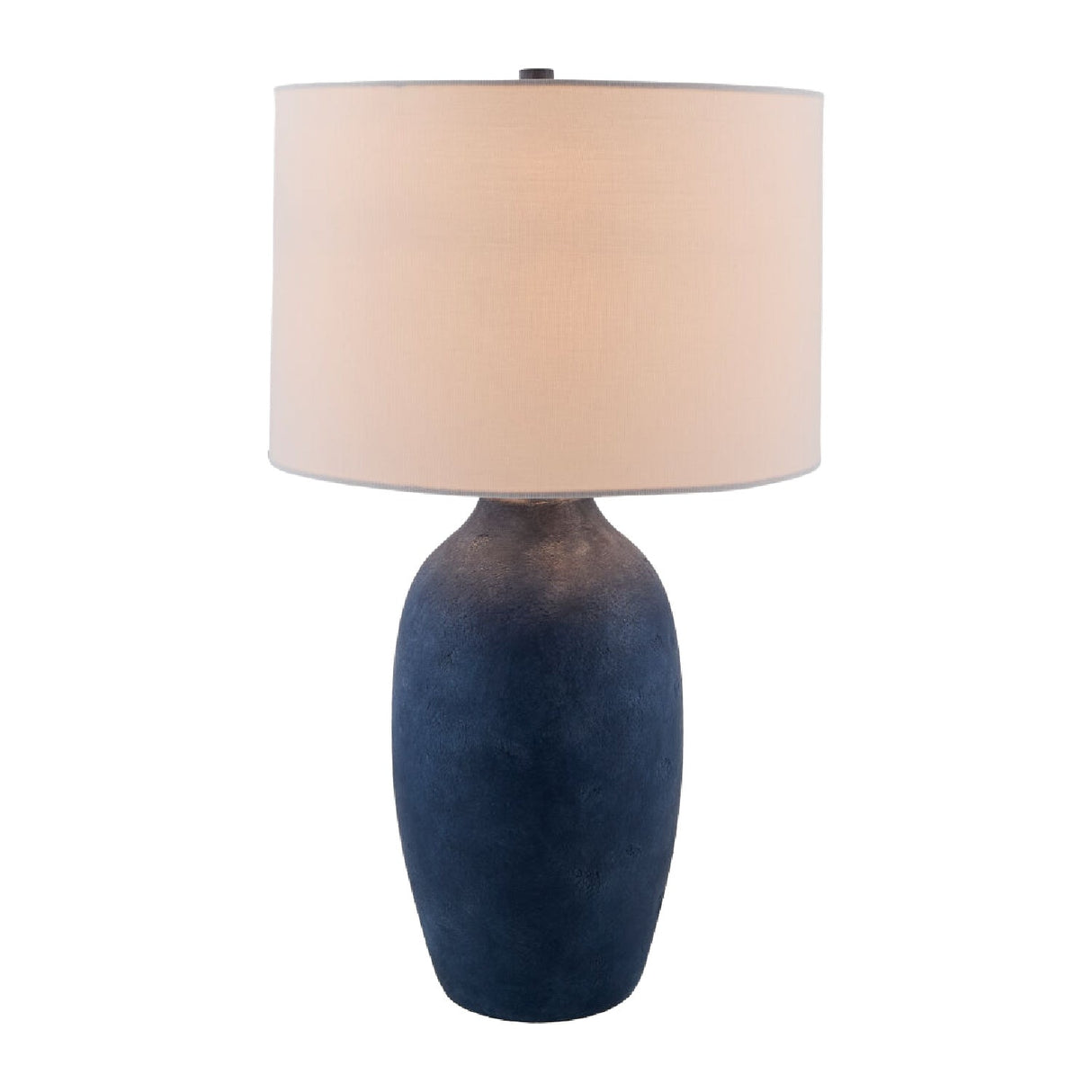 Modern European furniture - Linen Painted Cement Table Lamp - www.oroa.com