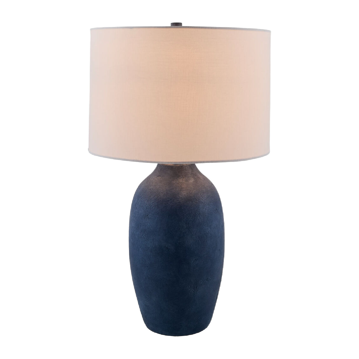 Modern European furniture - Linen Painted Cement Table Lamp - www.oroa.com