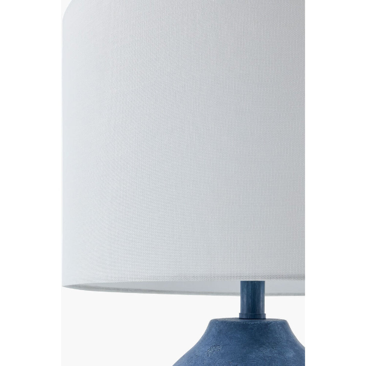 Modern European furniture - Linen Painted Cement Table Lamp - www.oroa.com