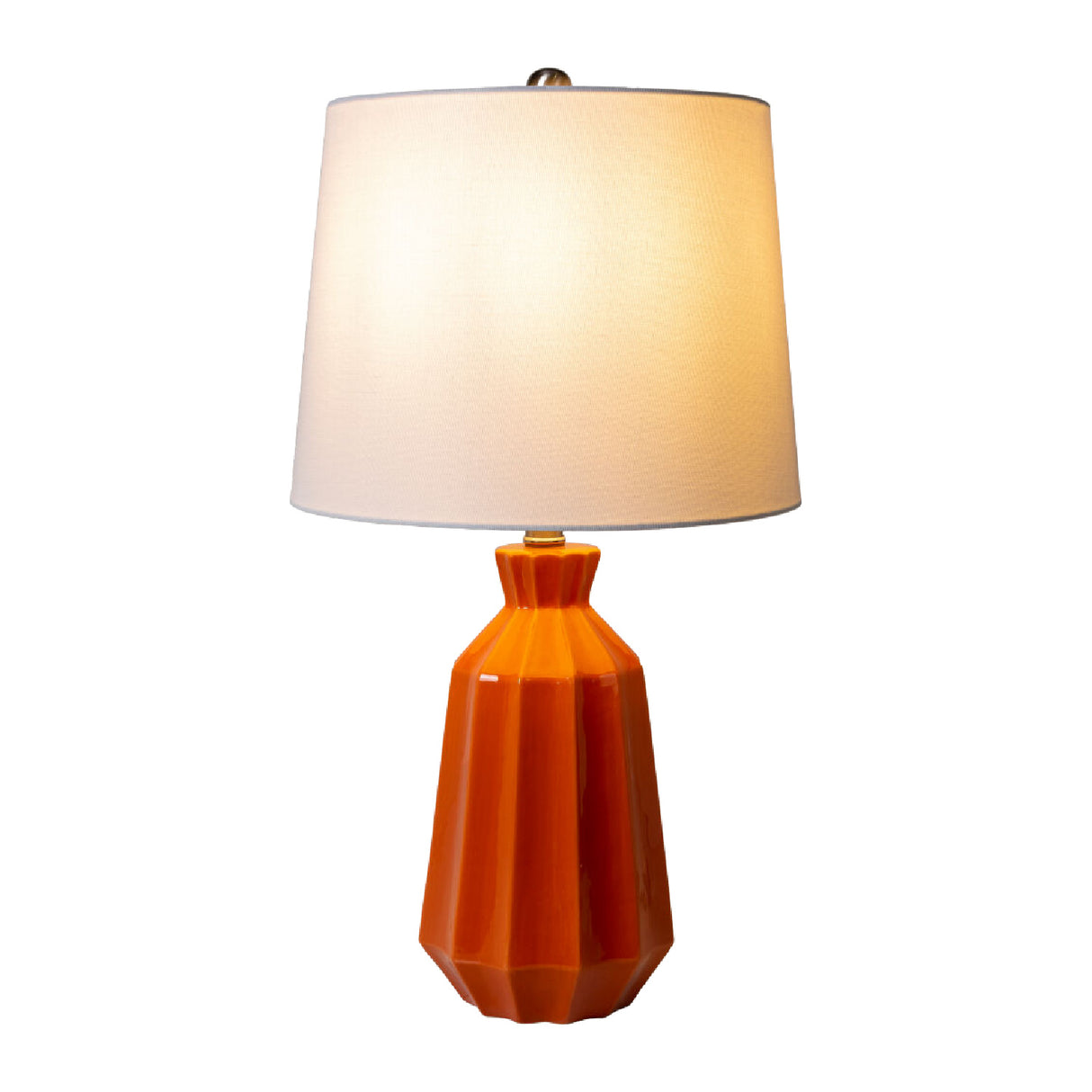 Modern European furniture - Neon Glazed Ceramic Table Lamp - www.oroa.com