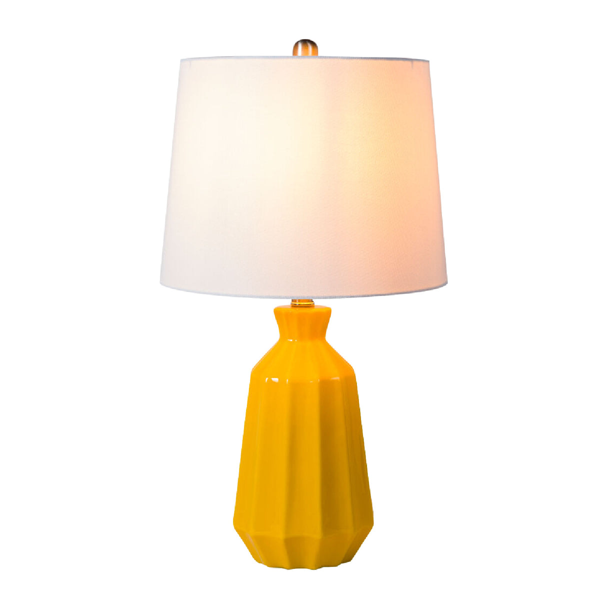 Modern European furniture - Neon Glazed Ceramic Table Lamp - www.oroa.com