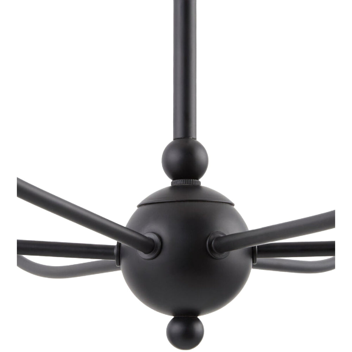Modern European furniture - 6-Light White Linen Chandelier - www.oroa.com