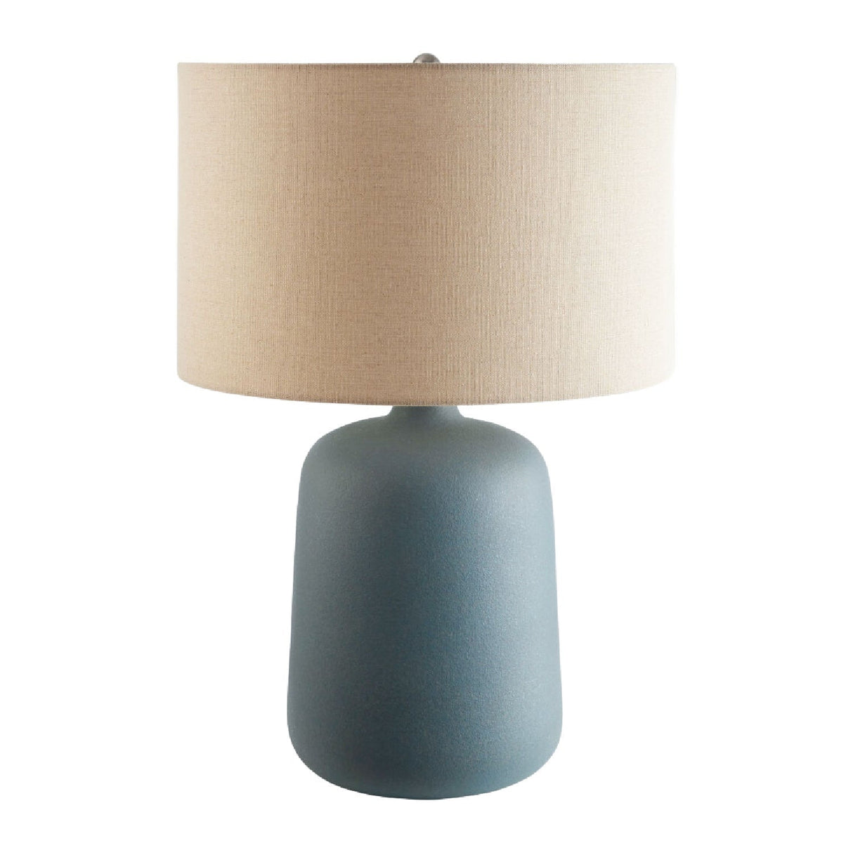 Modern European furniture - Ceramic Beige Linen Table Lamp - www.oroa.com