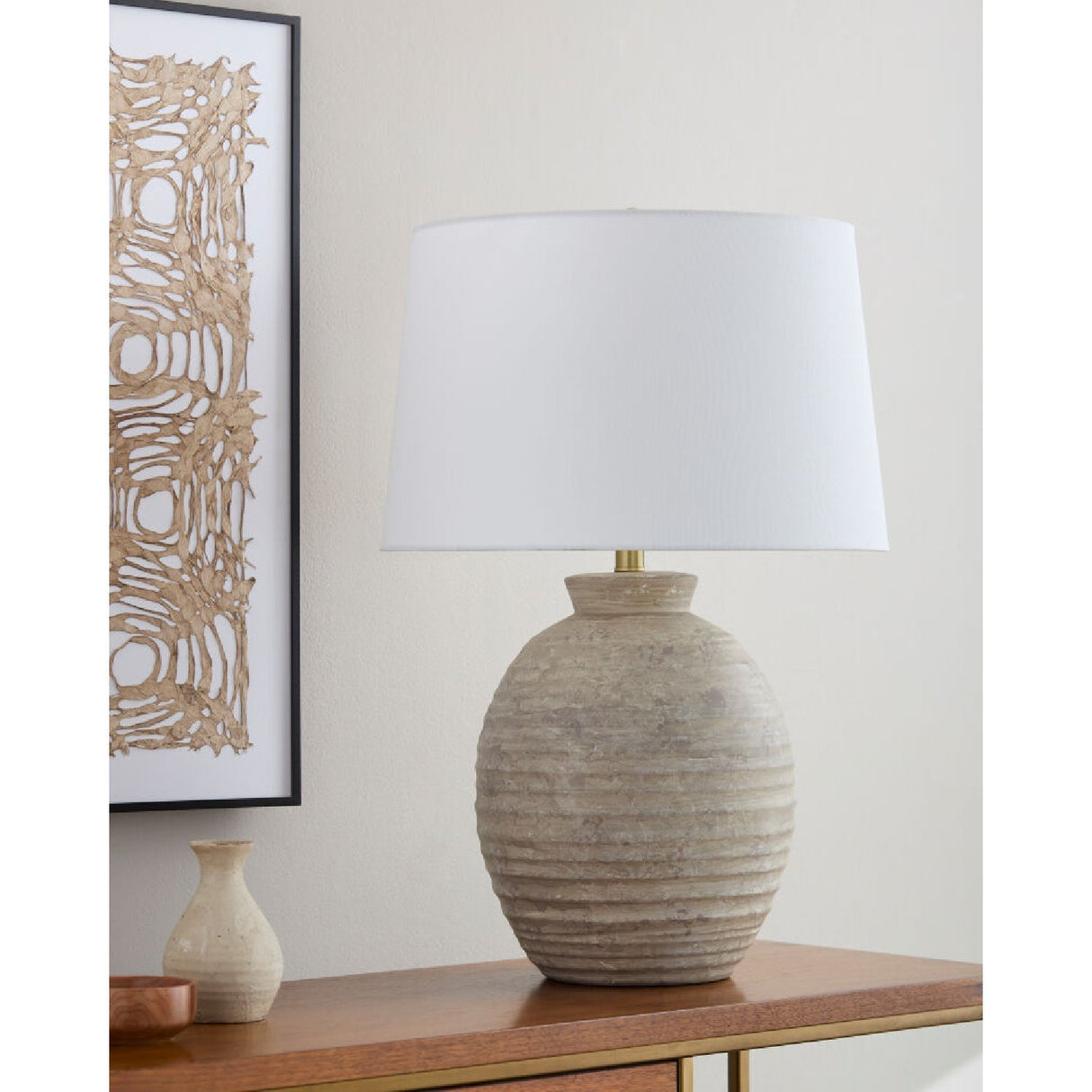 Modern European furniture - Ceramic Accent Table Lamp - www.oroa.com