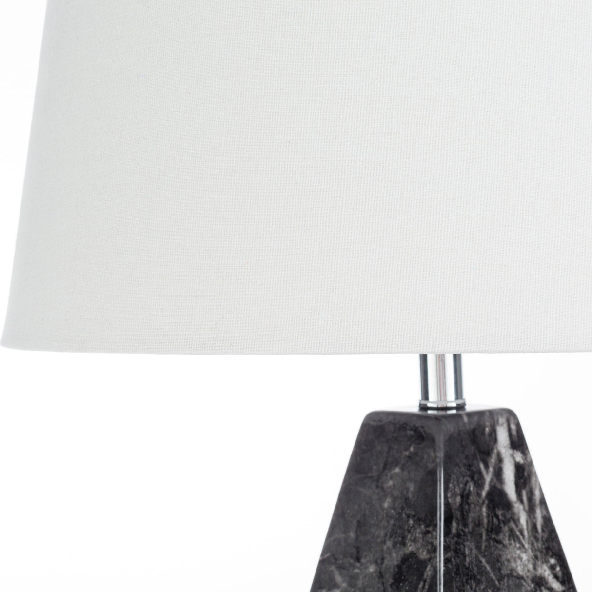 Marbled Black Ceramic Table Lamp | Oroa.com